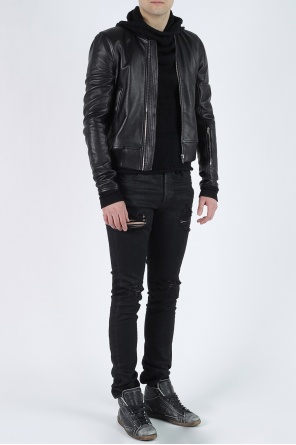 Leather bomber jacket, zdjęcie 2 Leather bomber jacket od Rick Owens